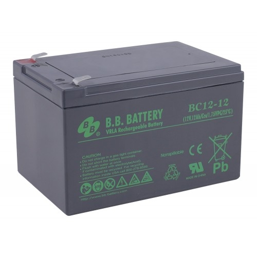 Аккумулятор для ИБП BB Battery ВС 12-12 12 В 12 Ач