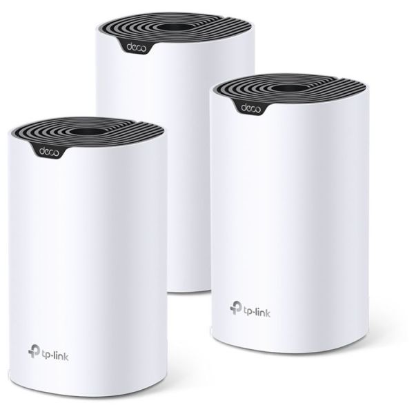 Бесшовный Mesh роутер TP-LINK Deco S4(3-Pack) AC1200, белый, 3 шт. в комплекте