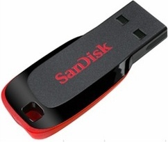 Флешка Sandisk Cruzer Blade CZ50 64GB 4Гб черный