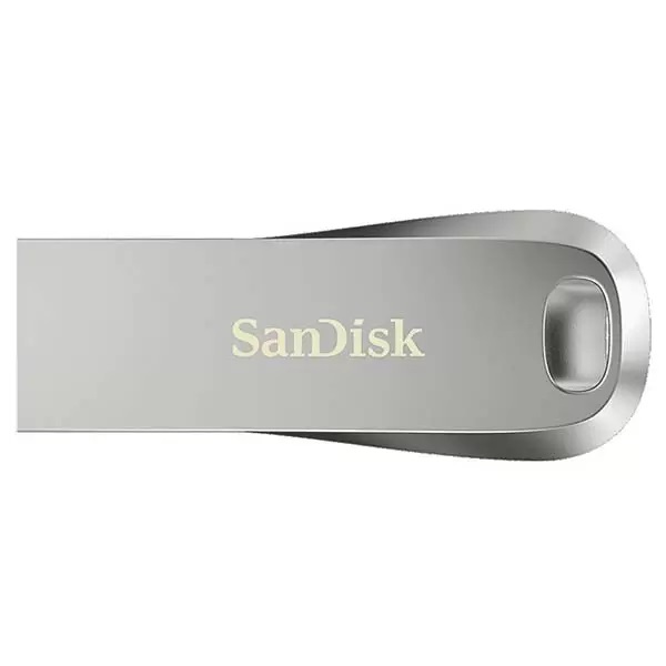 Флешка Sandisk Ultra luxe 128Гб серебристый