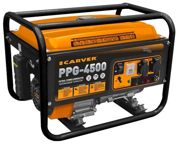 Электрогенератор Carver PPG- 4500 LT-177F