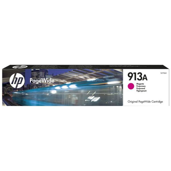 Картридж для принтера и МФУ HP 913A F6T78AE пурпурный (magenta)