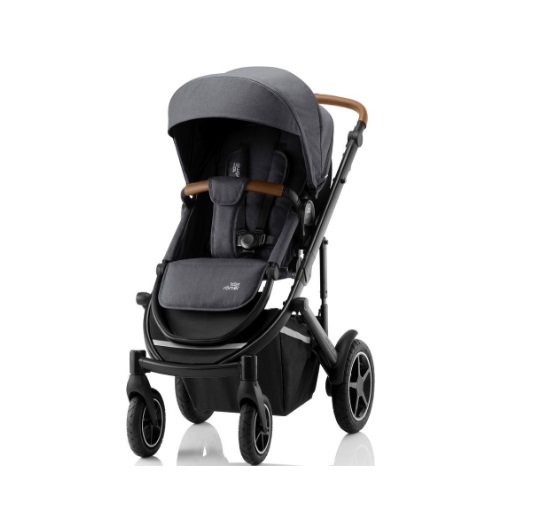 Коляска Britax Roemer Smile III прогулочная, люлька 2 в 1 серый