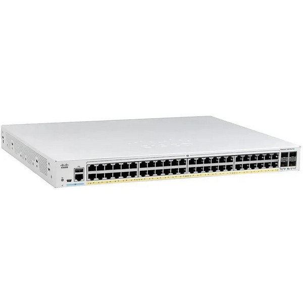 Коммутатор Cisco C1000-48T-4X-L 48x1 Гбит/сек, управляемый