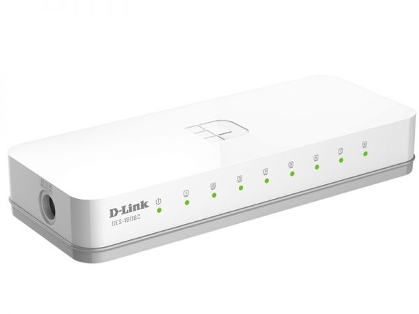 Коммутатор D-link DES-1008C 8х10/100