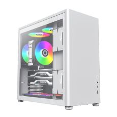 Корпус GameMax Spark Pro Mid-Tower белый [ WT]