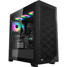 Корпус PCcooler C3D510 BK ARGB Midi-Tower черный [c3d510-bkp3-gl]