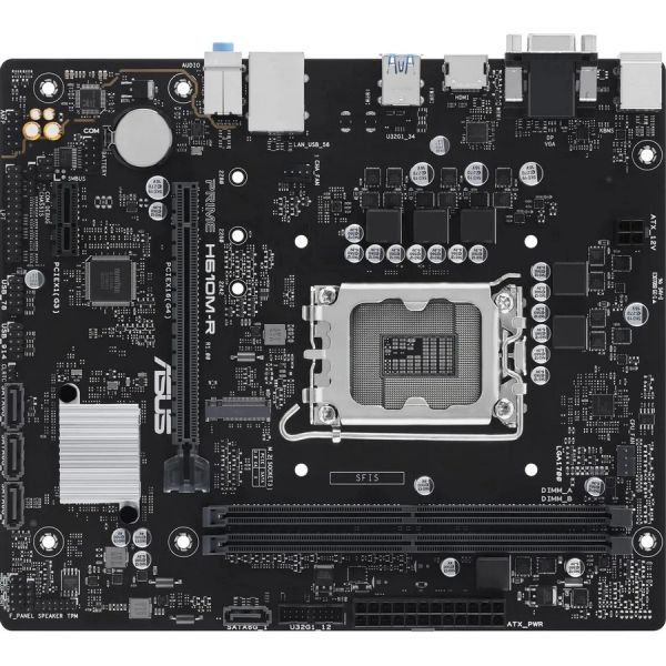 Материнская плата ASUS PRIME H610M-R-SI LGA 1700, Intel H610, mATX, Ret