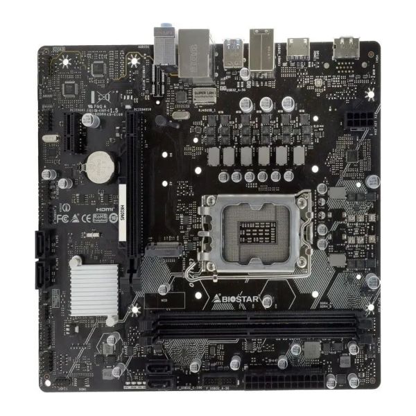 Материнская плата Biostar H610MS LGA 1700, Intel H610, mATX, Ret