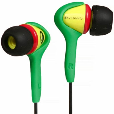 Наушники Skullcandy Smokin Buds Rasta