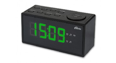 Радиобудильник Ritmix RRC-1212 Black