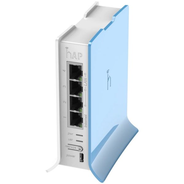 Wi-Fi роутер MikroTik hAP lite TC N300 белый